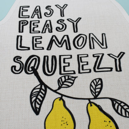 Easy Peasy Lemon Squeezy Apron