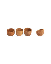 The Every Space handmade, durable, reclaimed teak wood Eggy Egg Stand egg cup by Original Home
