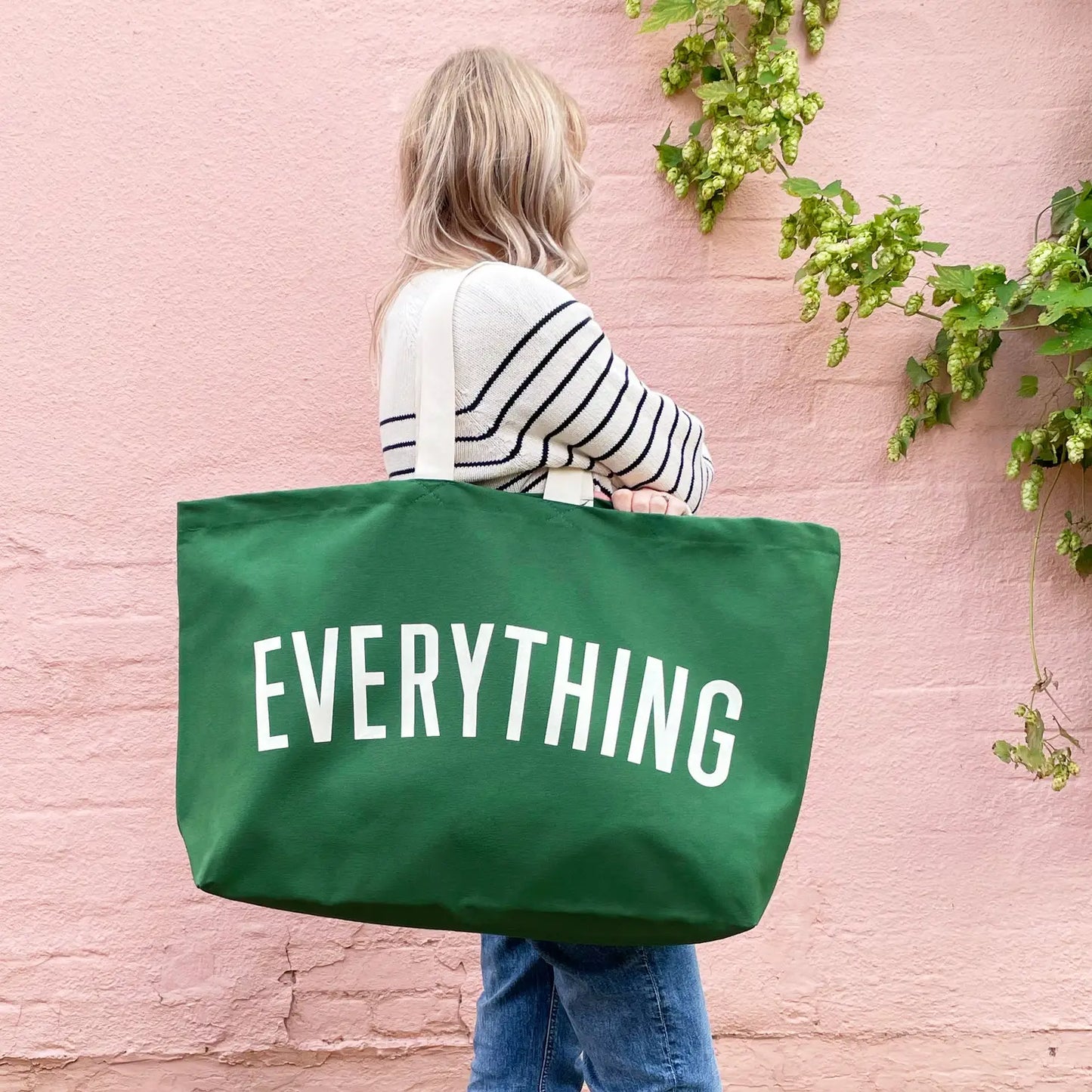Everything - Forest Green  REALLY Big Bag