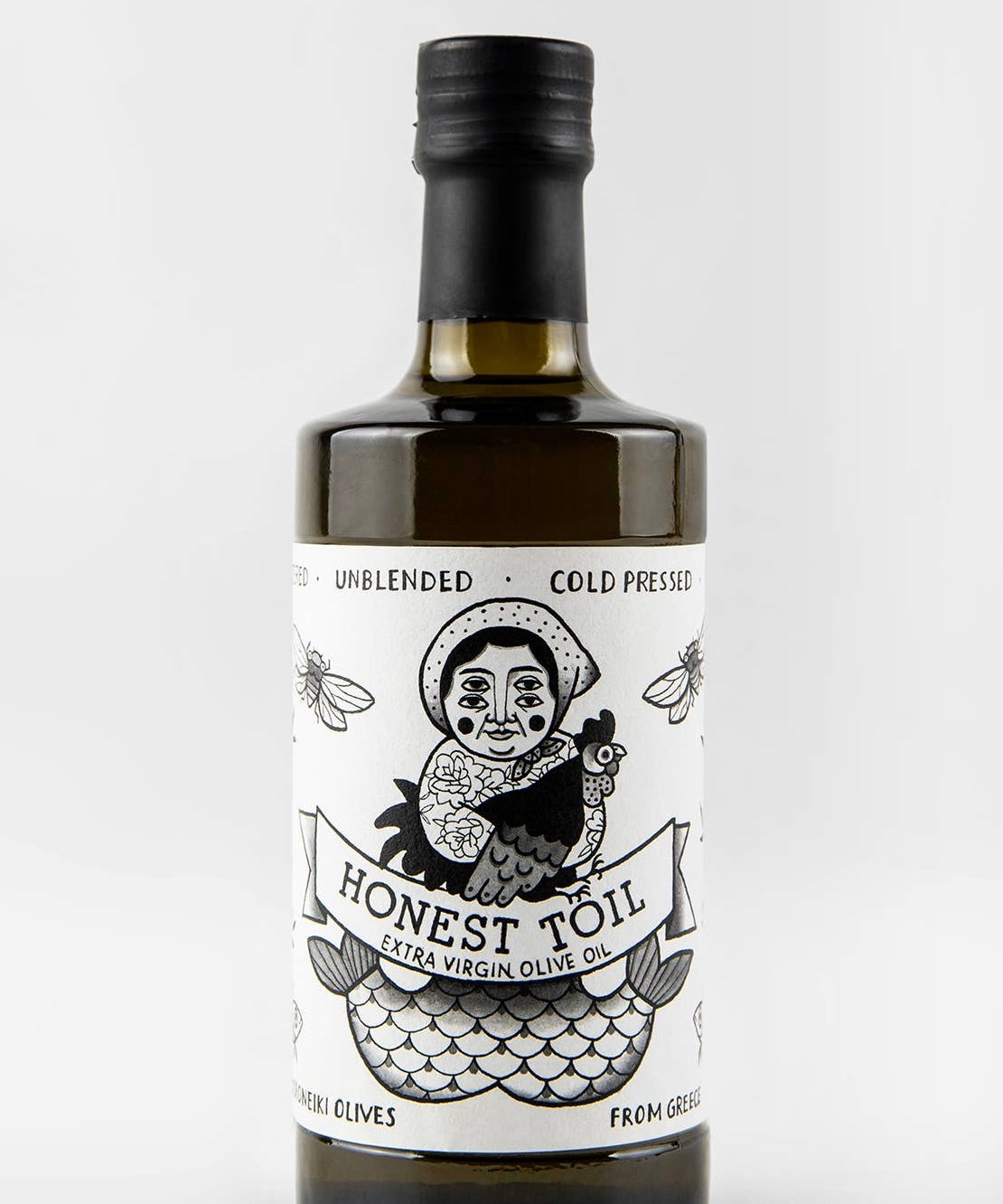 Honest Toil extra virgin olive oil, 500ml glass bottle