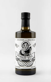 Honest Toil extra virgin olive oil, 500ml glass bottle