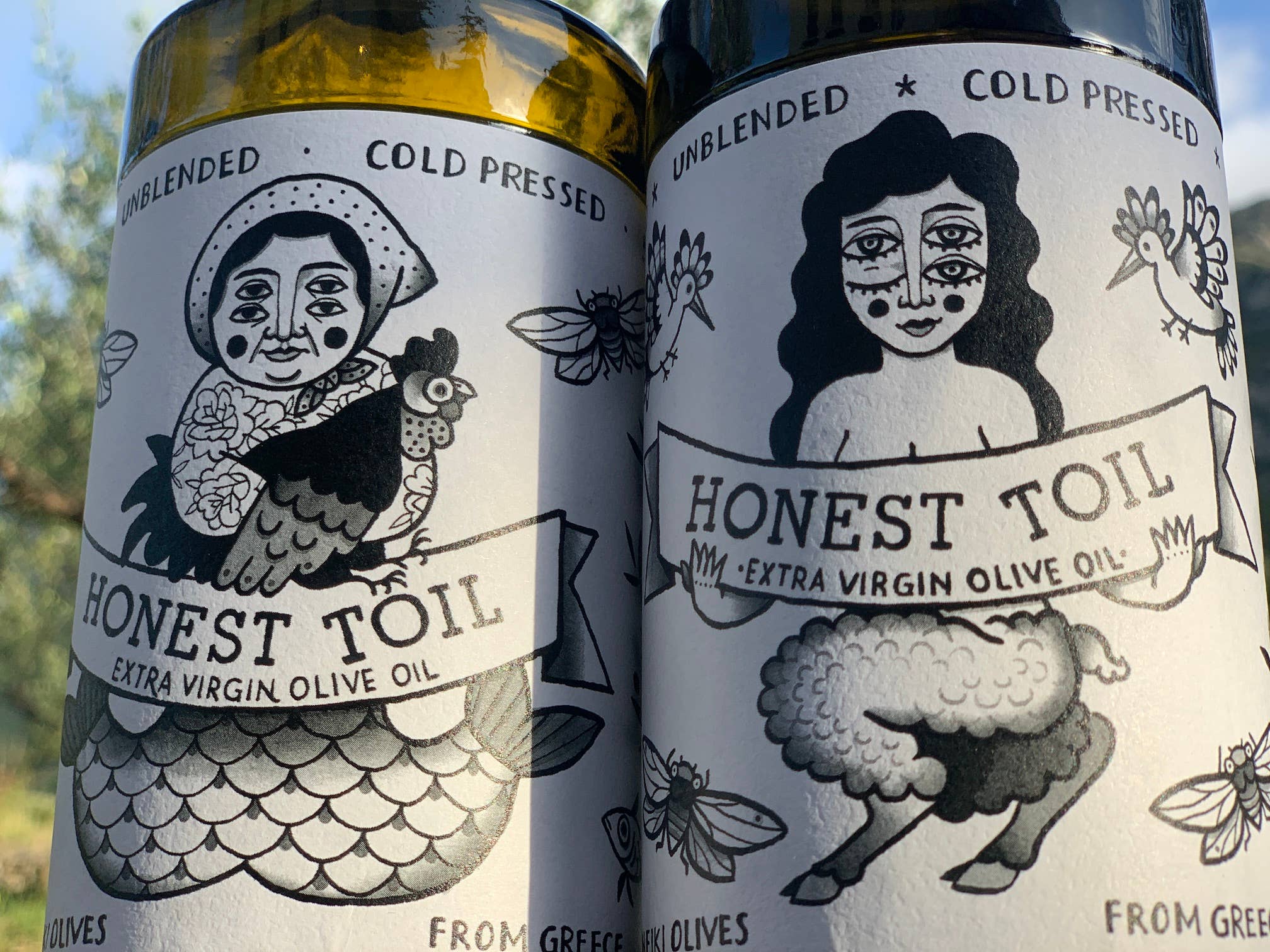 Honest Toil extra virgin olive oil, 500ml glass bottle