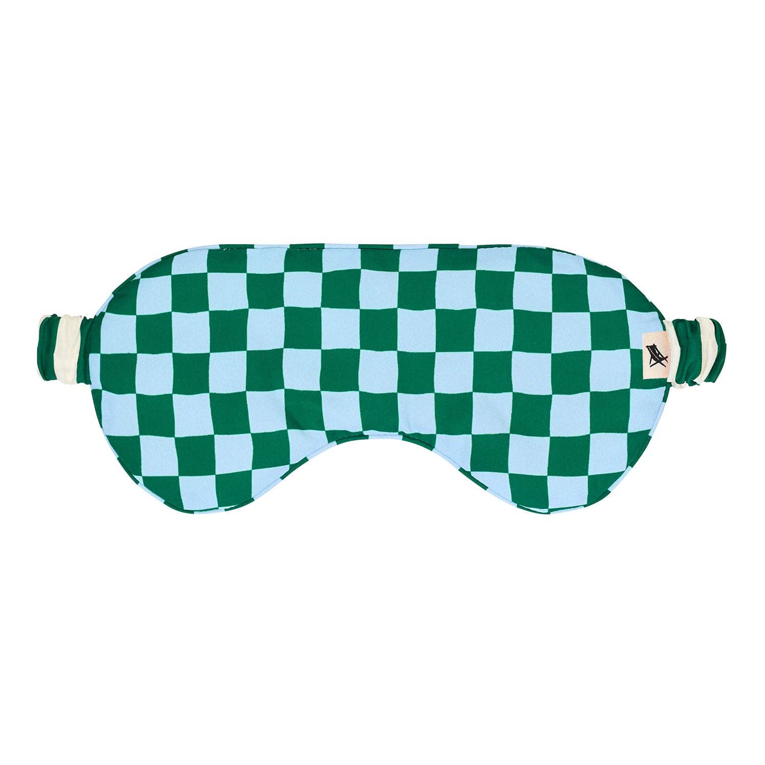 Dock & Bay eye mask, Checking Out print, with carry pouch