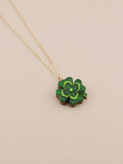 Four leaf clover necklace