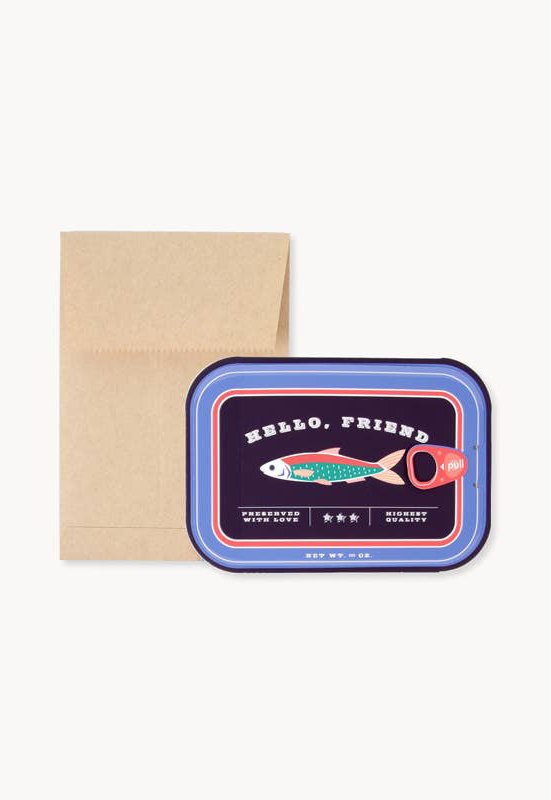 “Sardines” Pop-Up Greeting Card