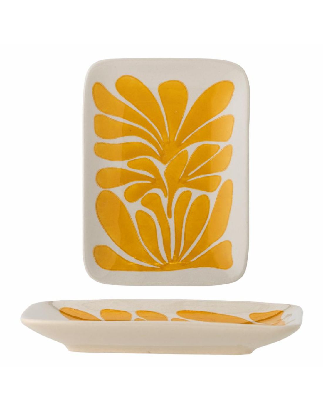 Fauni Plate | Yellow Stoneware