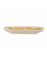 Fauni Plate | Yellow Stoneware