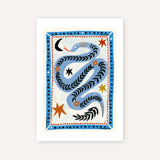 Folk Snake Print | Carole Hillman