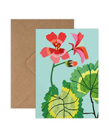 Brie Harrison Geranium Mini Card Pack | Pack of 8