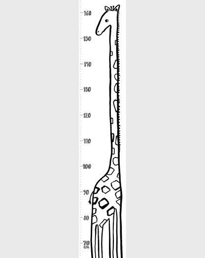 Giraffe Wall Height Chart