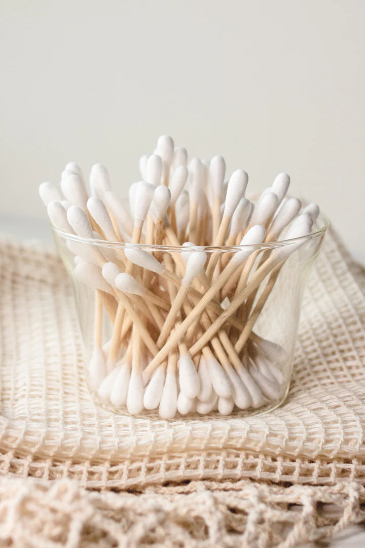 The Every Space plastic-free 100% biodegradable and sustainably grown Bamboo cotton buds by Goldrick