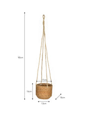 Hanging Woven Plant Pot | Ø17cm