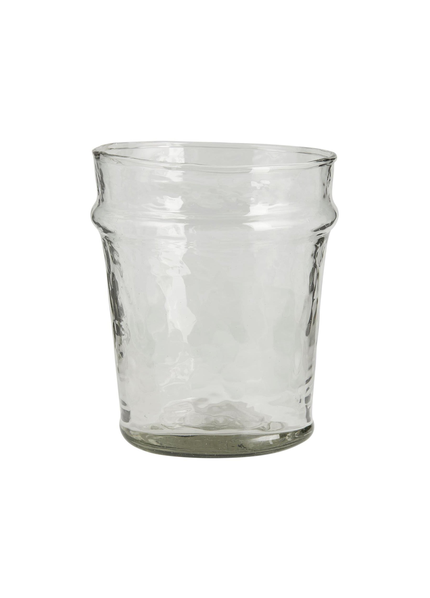 IB Laursen hand blown drinking glass, clear, sold individually