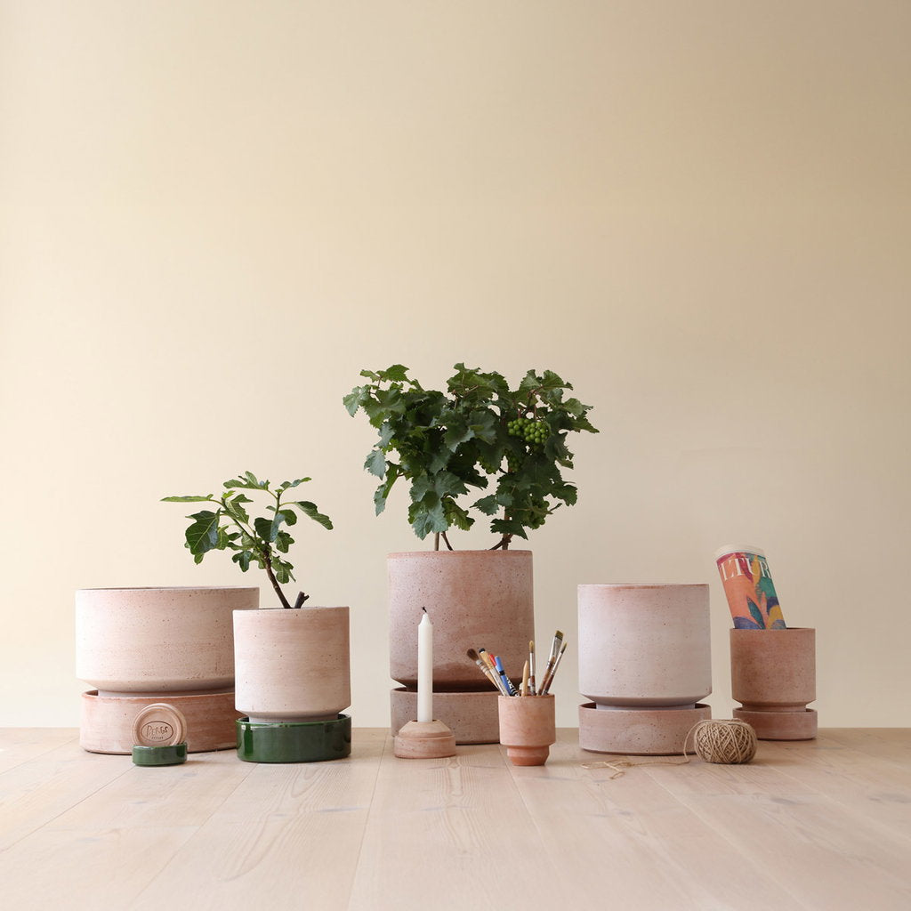 Saucer for Hoff Pot Ø25cm | Raw Clay