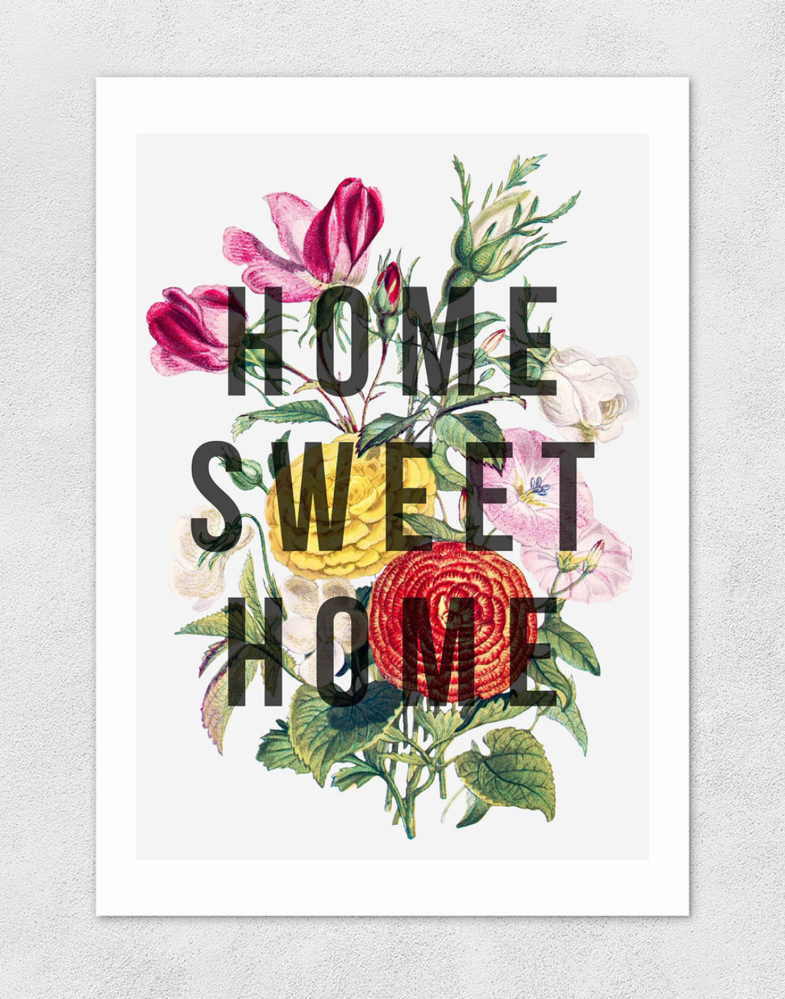 Home Sweet Home by The 13 Prints | A3 print