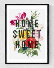 Home Sweet Home by The 13 Prints | A3 print