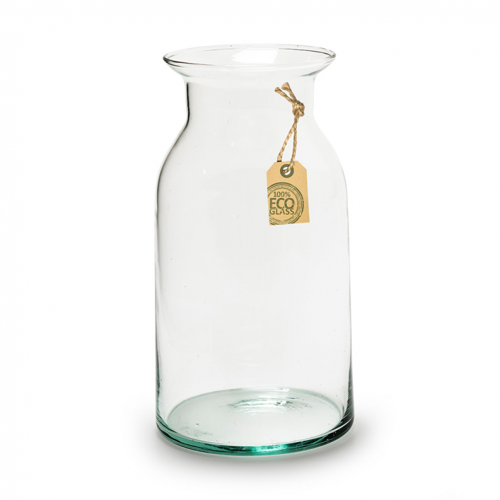 Glass Vase eco recycled