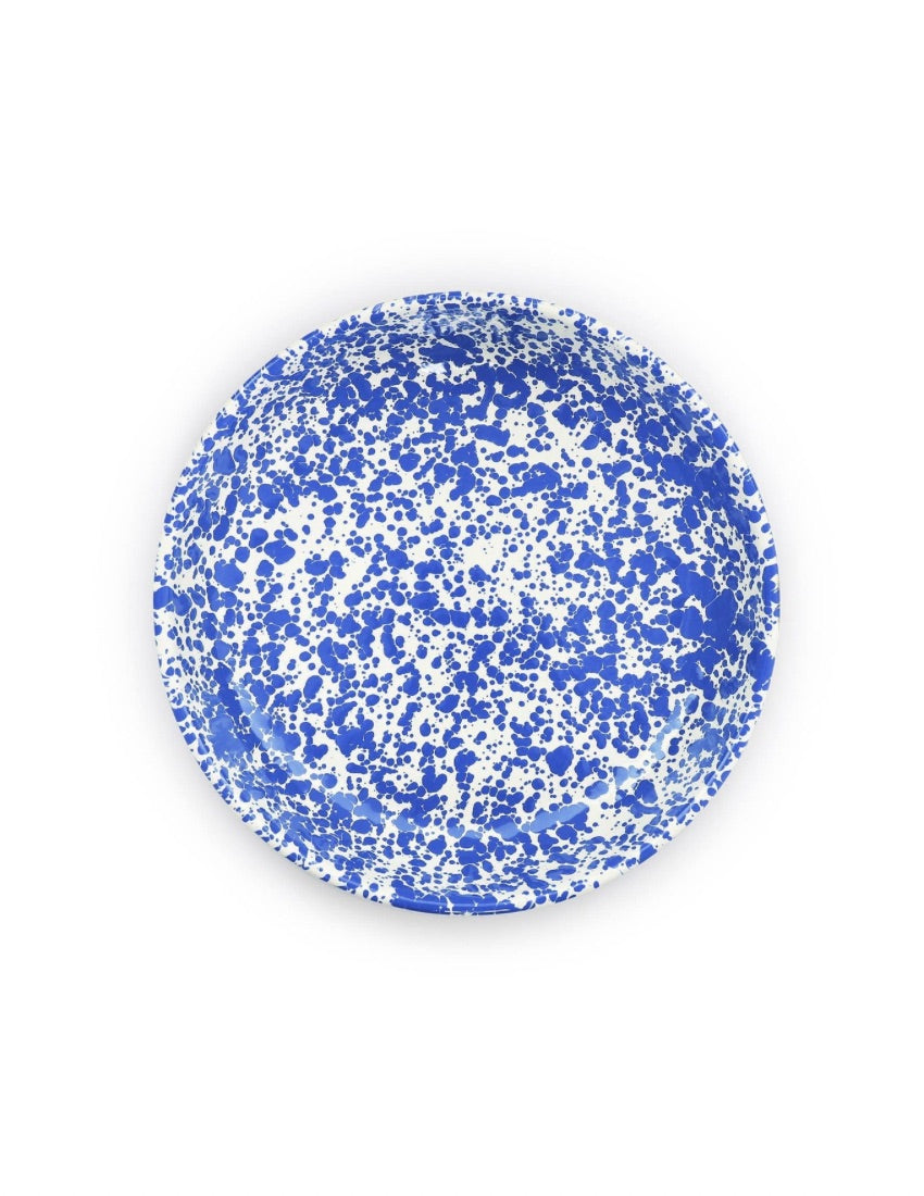 Splatter Enamelware Pasta Plate