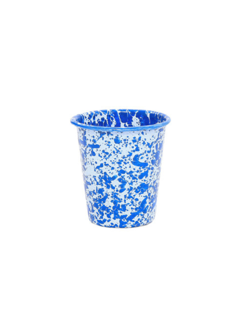 Splatter Enamelware 10 oz Short Tumbler