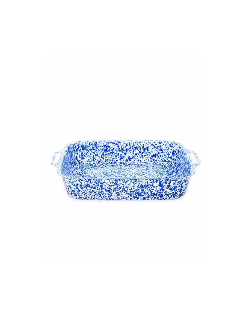 Splatter Enamelware Lasagna Pan