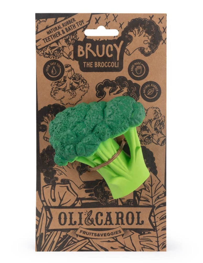 Brucy the Broccoli | Natural Baby Teether | Oli&Carol