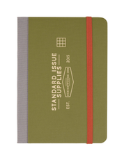 Standard Issue Pocket Journal | Army Green + Chili