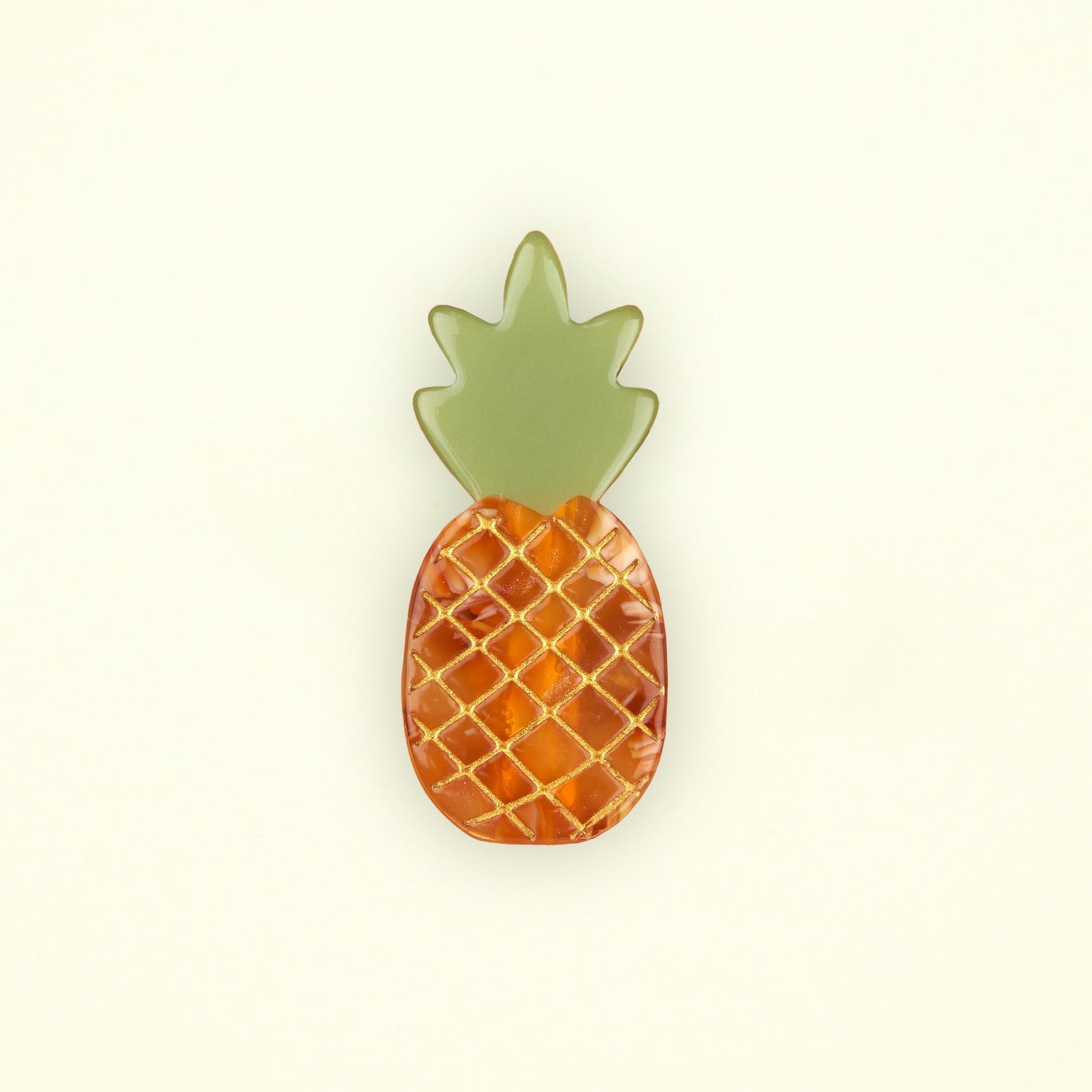 Pineapple Hair Clip