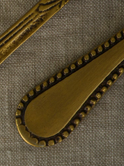 Antique Brass Teaspoon