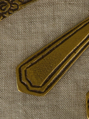 Antique Brass Teaspoon