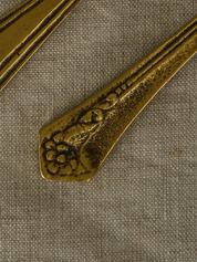 Antique Brass Teaspoon