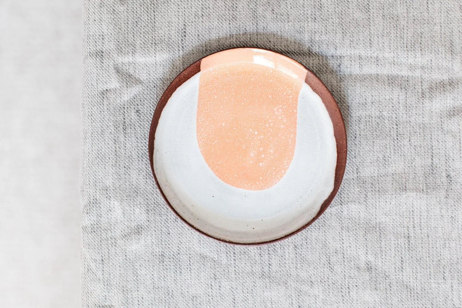 Handmade Contemporary Terracotta Pasta Bowl