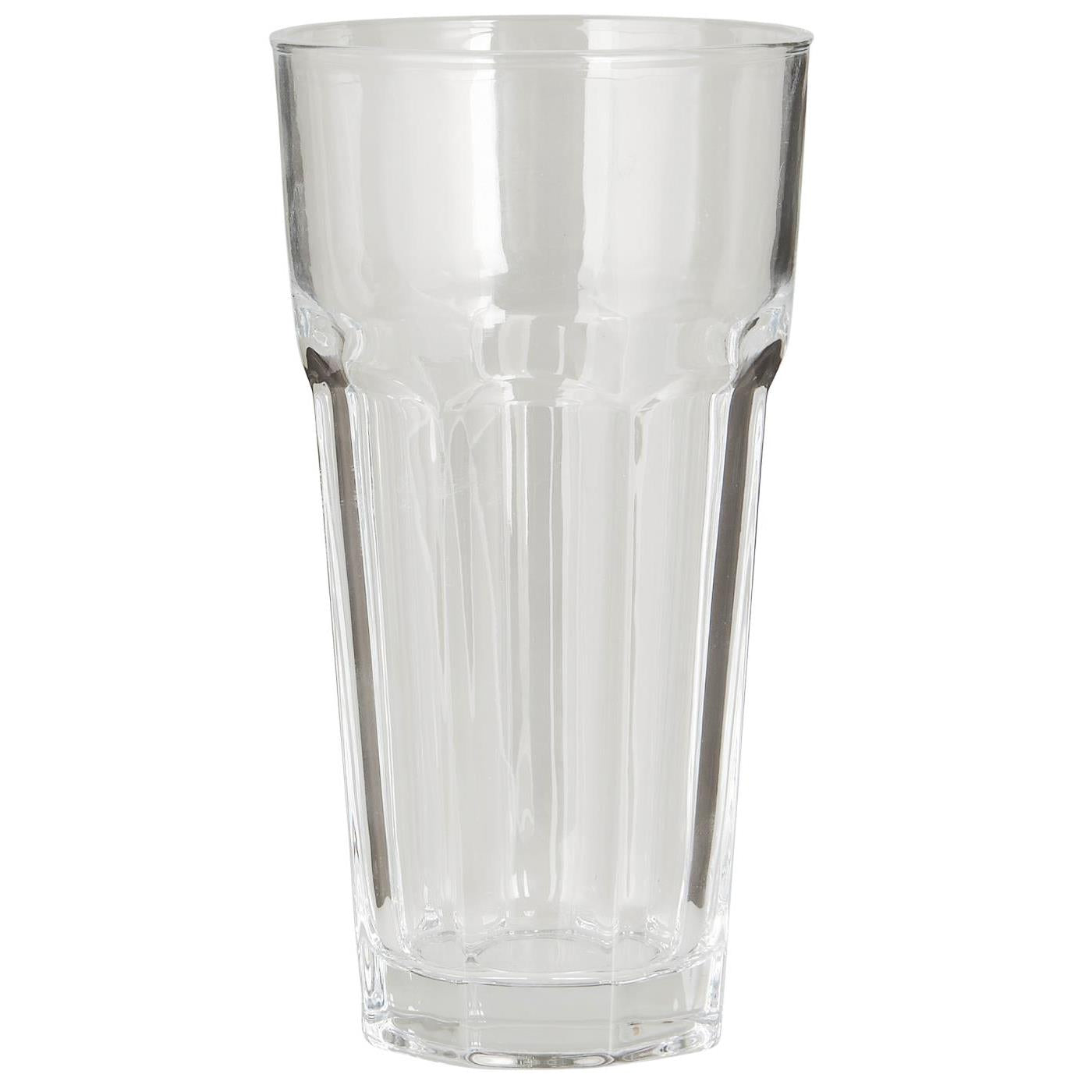Drinking Glass With Grooves