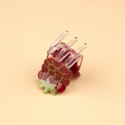 Raspberry Mini Hair Claw