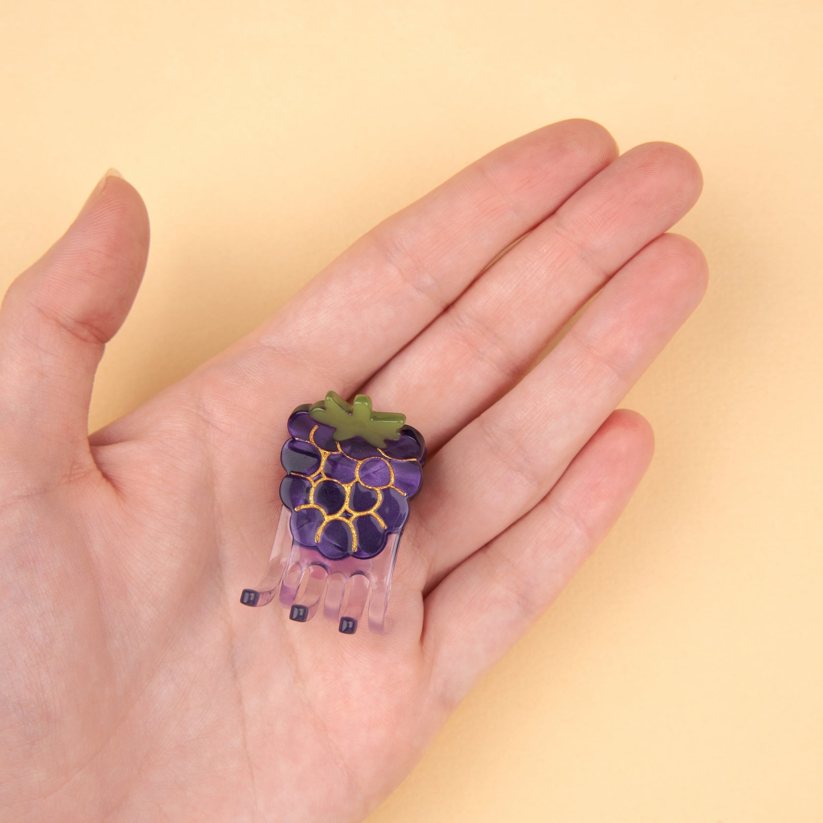 Blackberry Mini Hair Claw