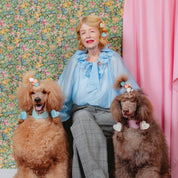 Blue Heart Mini Hair Claw