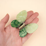 Green Butterfly Hair Claw