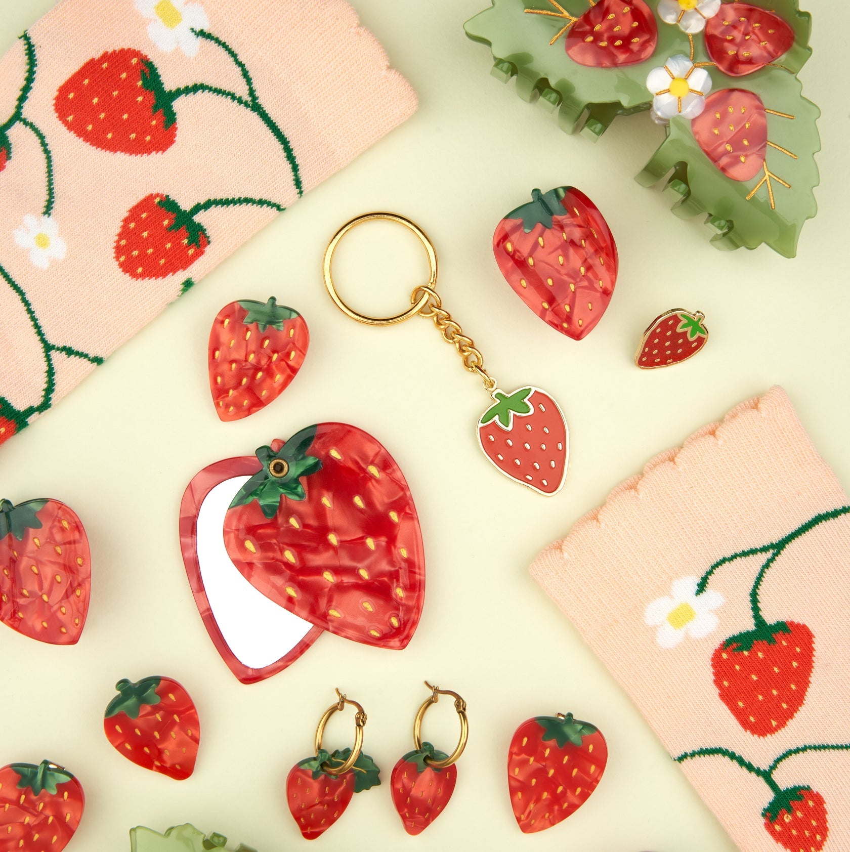 Strawberry Plant Socks