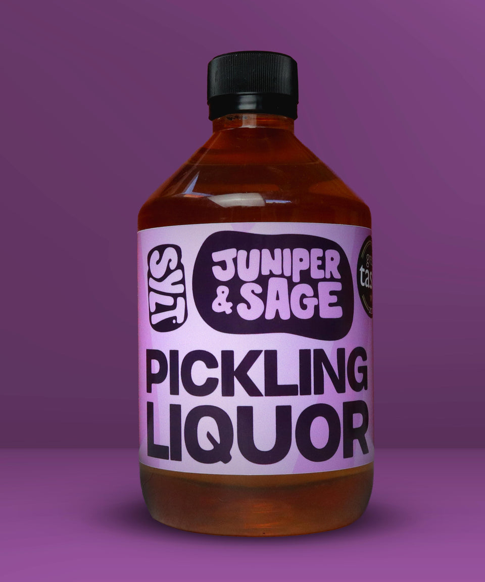 Sylt Pickling Juniper and Sage pickling liquid, 500ml bottle
