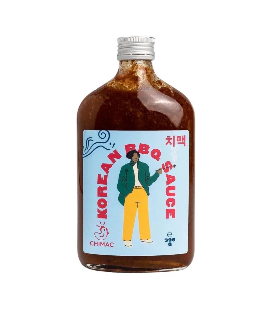 Chimac K-BBQ sauce, 350ml bottle of Korean style barbecue sauce