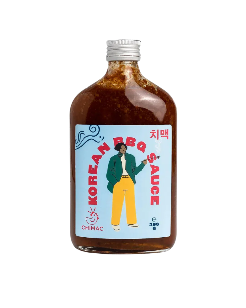 Chimac K-BBQ sauce, 350ml bottle of Korean style barbecue sauce