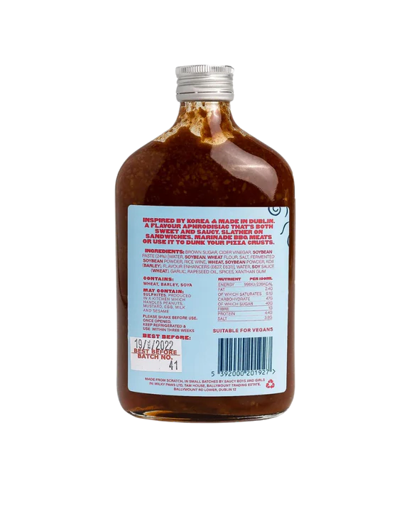 Chimac K-BBQ sauce, 350ml bottle of Korean style barbecue sauce