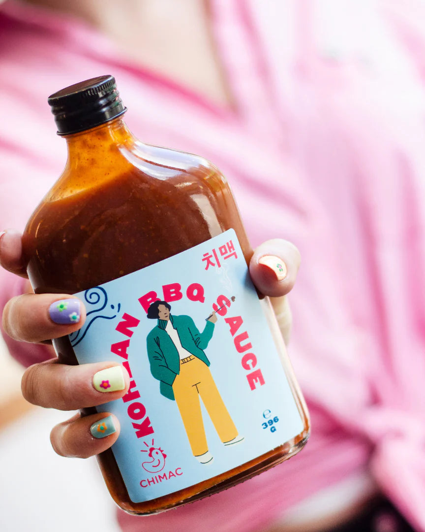 Chimac K-BBQ sauce, 350ml bottle of Korean style barbecue sauce