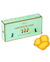 La Sablésienne Cat's Tongue Biscuits | Vanilla Butter, Box of 120g