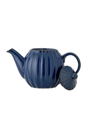 Latina Teapot | Blue Stoneware