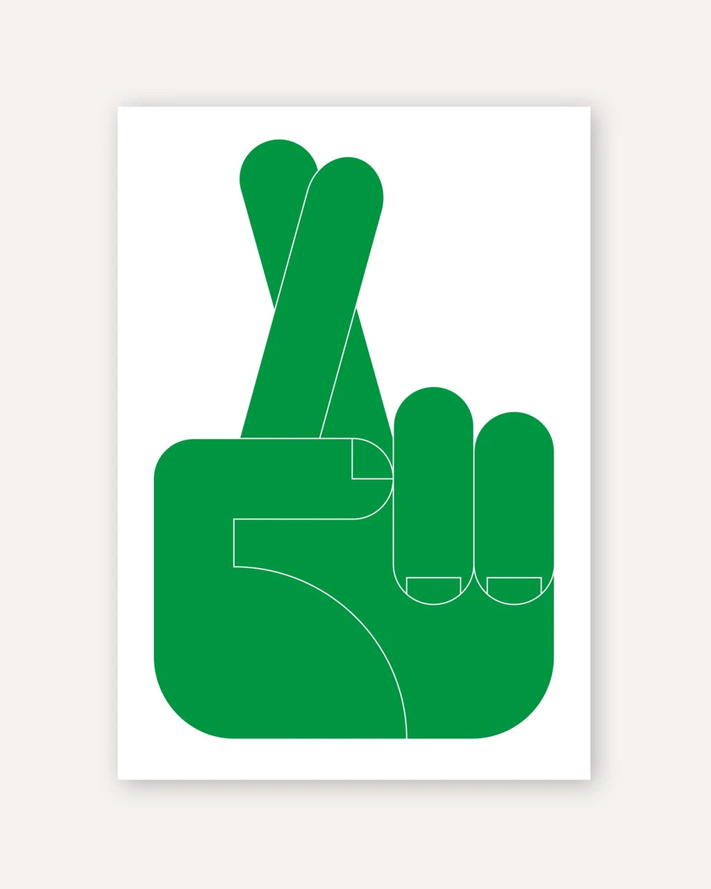 Luck (Green) Print | Paul Farrell