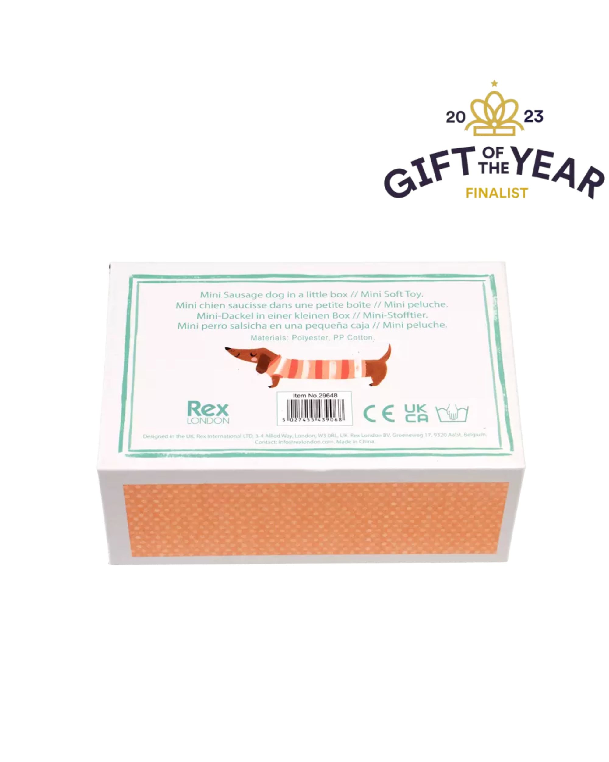 Mini Sausage Dog in a Little Box