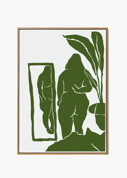 ‘Mirror Babe’ Print