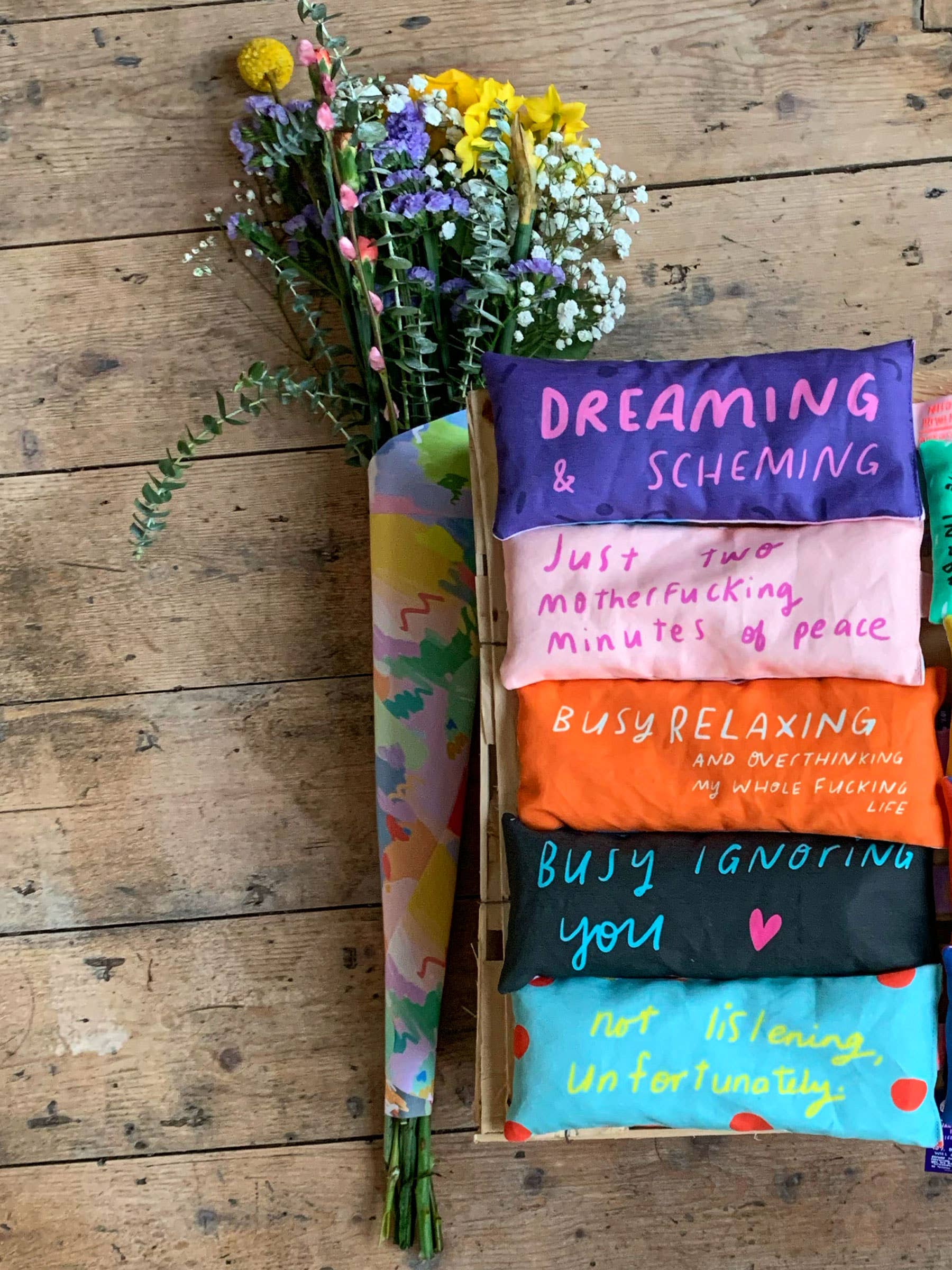 Lavender eyebag: ZEN VIBES