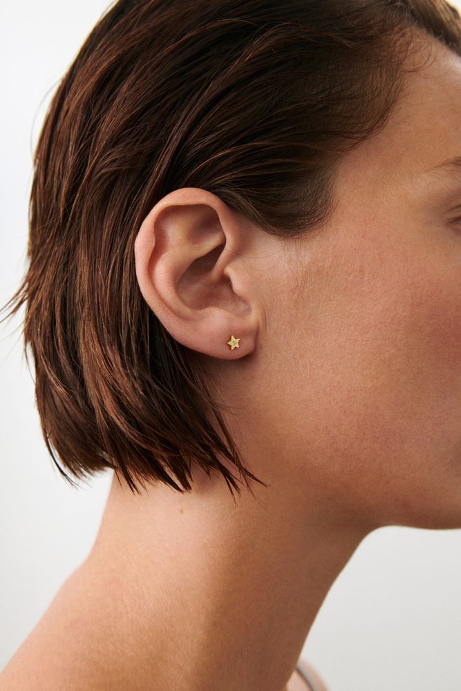 Night Light Earsticks | Silver Plated