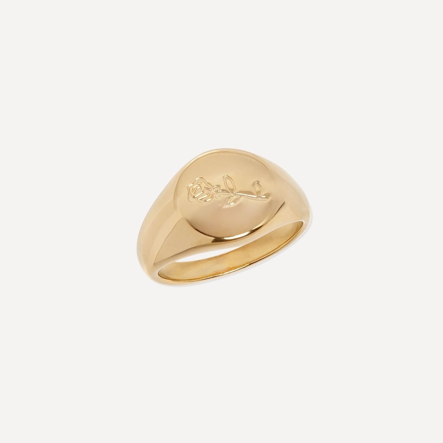 'Rose' Waterproof Gold Ring